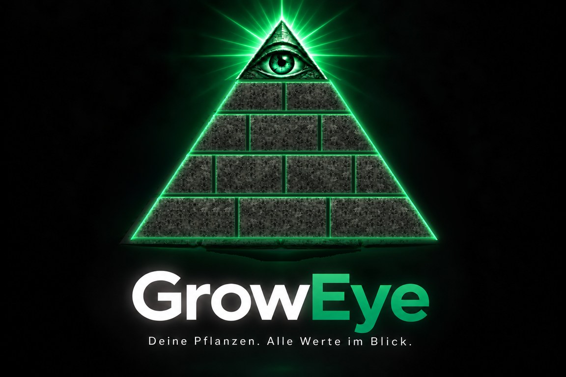 GrowEyE Logo – Pyramide mit Auge